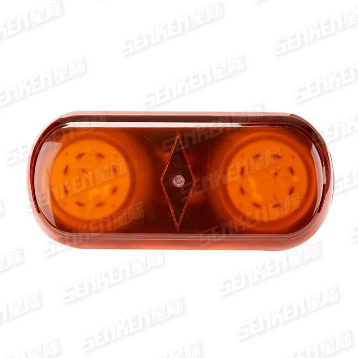 Senken 12V IP65 Red/White/Blue/Amber Mini Light Bright LED Warning Light Bar for Car