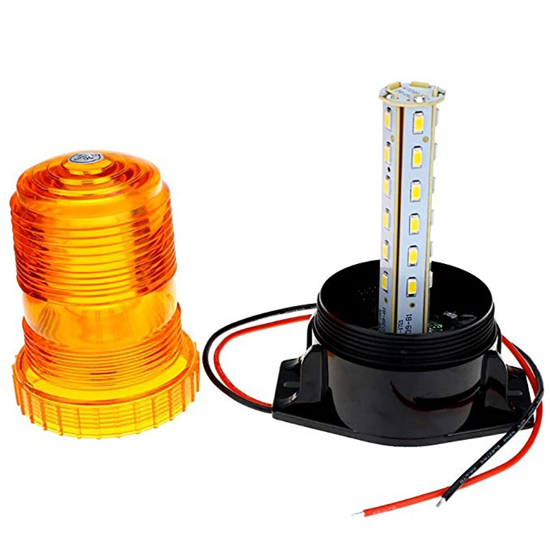 Amber Emergency Rooftop Hazard Warning Beacon Strobe Light