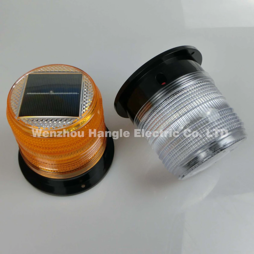 High Brightness 6-12LED Solar Beacon Flashing Safety Warning Light