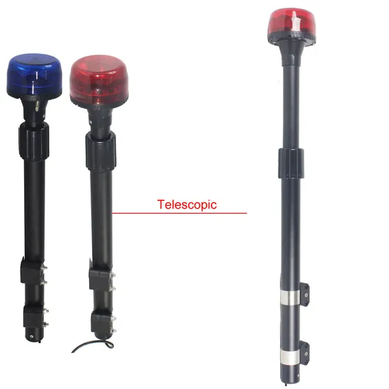 Haibang LED Rotatif Clignotant Télescopique Pole Beacon Light pour Moto