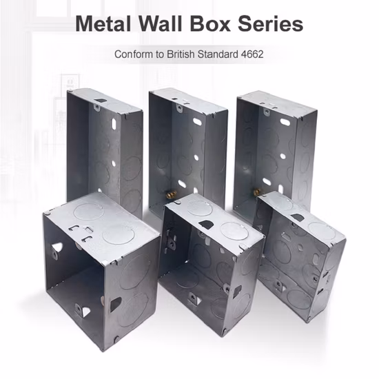 Boîte de commutation Artdna Boîte de panneau électrique Boîte de commutateurs à bouton-poussoir